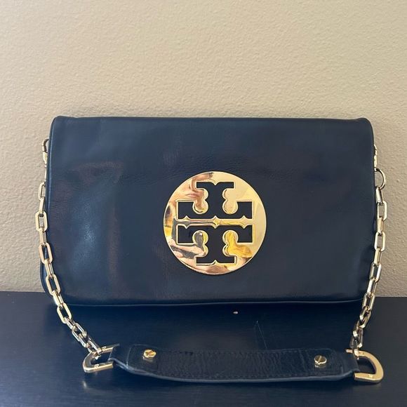 Tory Burch Handbags - Tory Burch Crossbody Chain Black Bag